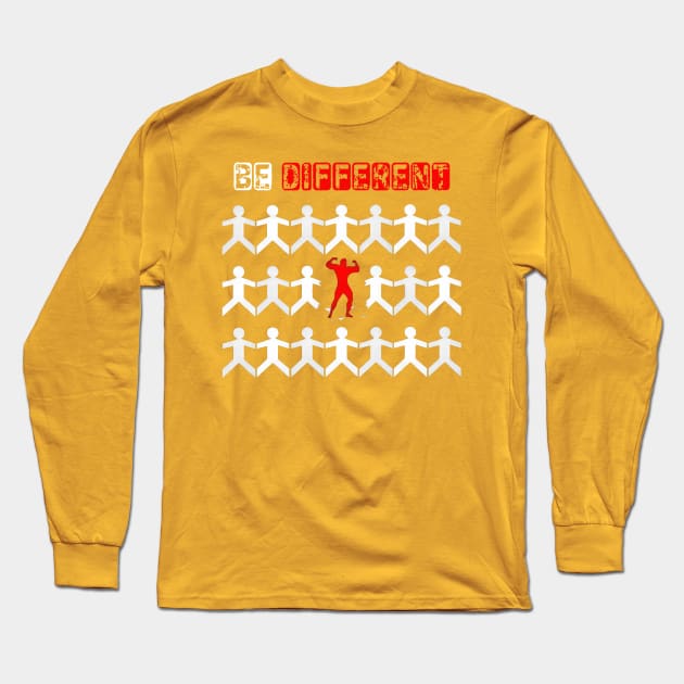 Be different Long Sleeve T-Shirt by WARRIORS GYM